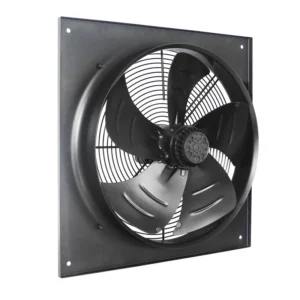 Square Axial Flow Fan, 450mm, Cast
