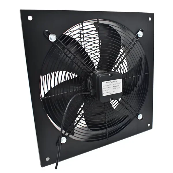 Square Axial Flow Fan, 450mm, Cast - view 2
