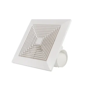 Square Ceilingwall Ventilation Fan, 110V-120V, Battery, ABS