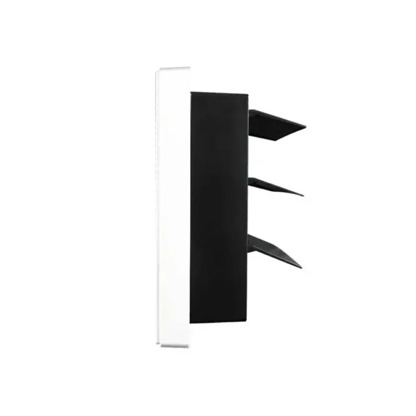 Square Exhaust Fan, 10", Plastic, Wall - view 3