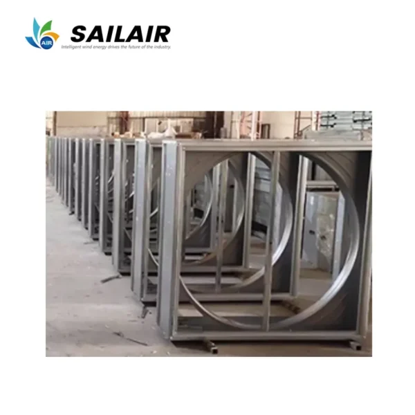 Square Exhaust Fan, Wall, Stainless, Steel, Axial - view 5