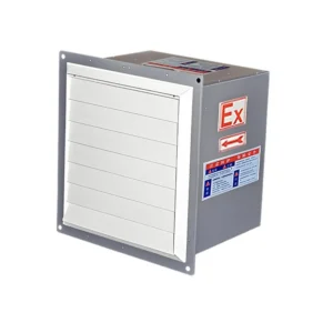 Square Louvered Exhaust Fan, ATEX, 12", 14", 16"