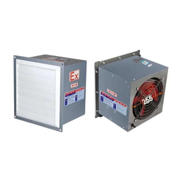 Square Louvered Exhaust Fan, ATEX, 12", 14", 16" - view 2