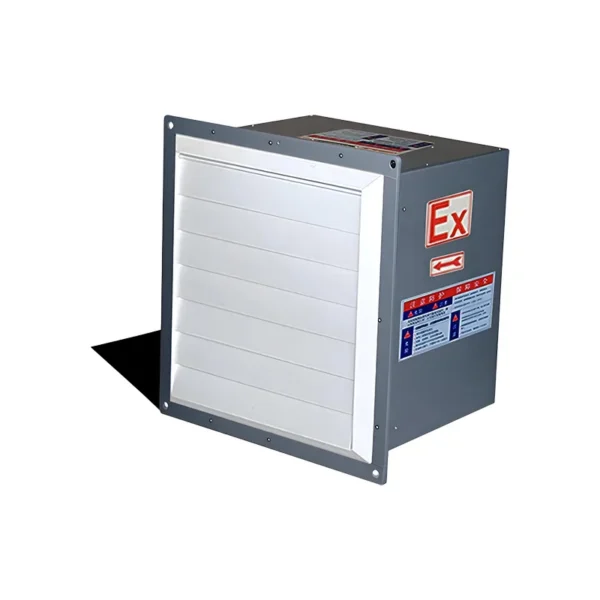 Square Louvered Exhaust Fan, ATEX, 12", 14", 16" - view 6