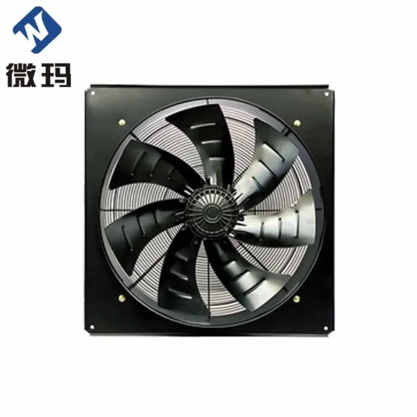 Square Type Axial Fan, 710mm, 380V, 16000M3/h, Wall - view 2