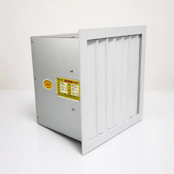 Square Wall-mounted Axial Fan, Wall, 220 V, Electric