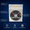 Square Wall-mounted Axial Fan, Wall, 220 V, Electric - view 3