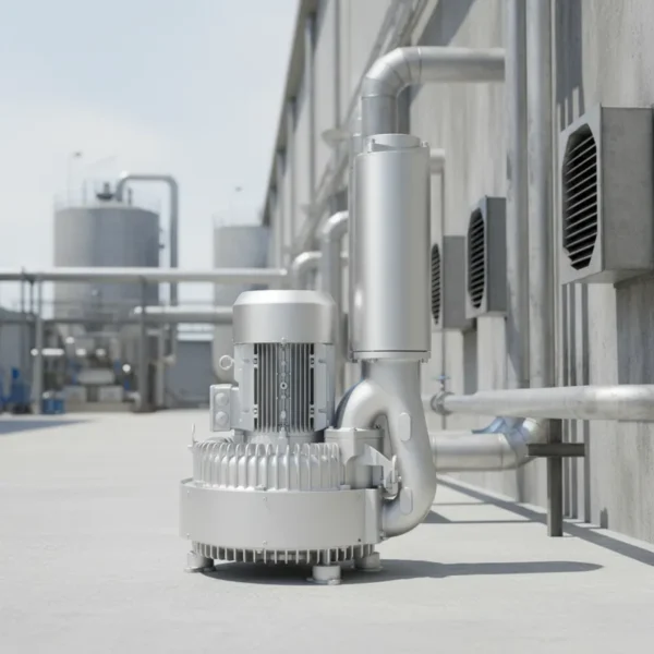 Stage Regenerative Blower, 25kW, 29kW, 380V, 3-Phase - view 4