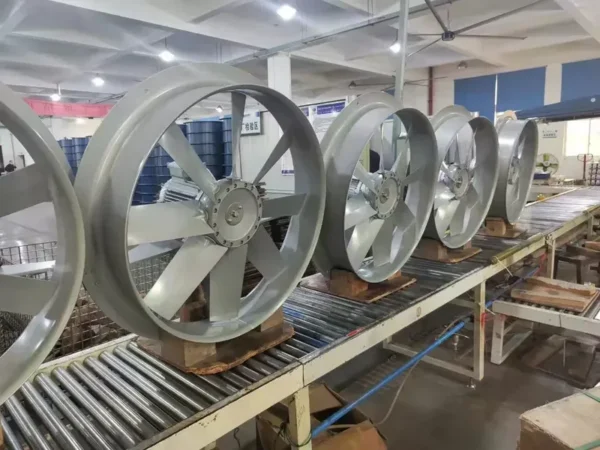 Stainless Steel Axial Fan, Aluminium, 110, aluminum - view 5