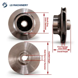 Stainless Steel Closed Impeller