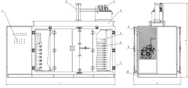 Stainless Steel Contact Plate, 380v, 720 Kg - view 6