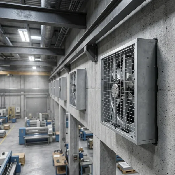 Stainless Steel Exhaust Fan, 1380mm, AC 110