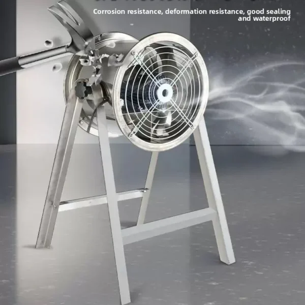Stainless Steel Exhaust Fan, 304, Wall, Axial - view 3