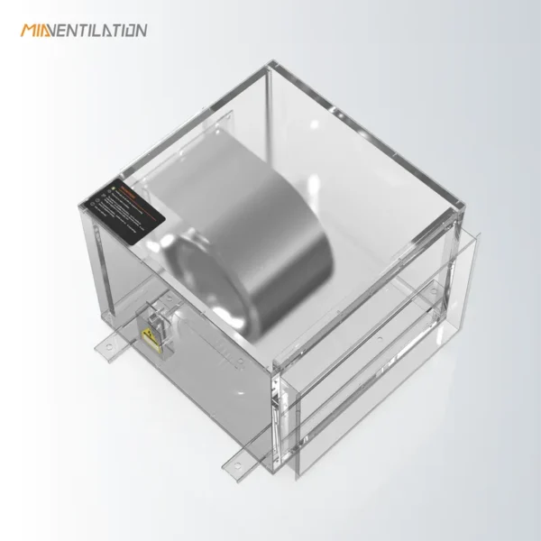 Stainless Steel Exhaust Fan, 3500, CFM, 3-Speed - view 5