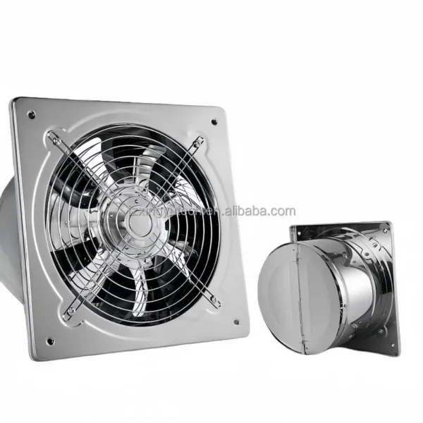 Stainless Steel Exhaust Fan, 6/7/8/10/12'', Wall, Inline - view 4