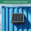 Stainless Steel Exhaust Fan, Solar, 12'' - view 4