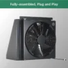 Stainless Steel Exhaust Fan, Solar, 12'' - view 5