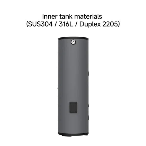 Stainless Steel Heat Pump, 200L, Electric - view 4