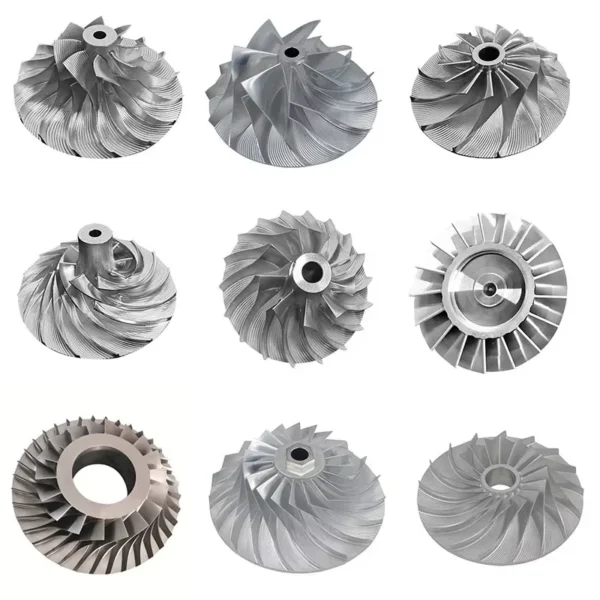 Stainless Steel Impeller, Aluminum, CNC