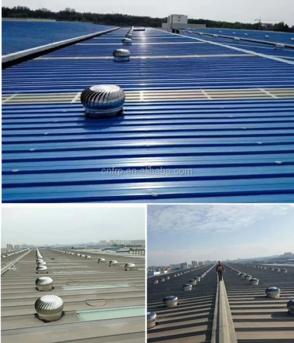 Stainless Steel Roof Ventilator, 300mm, 500mm - view 6