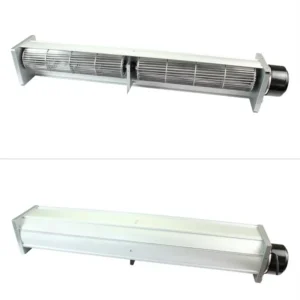 Stainless Steel Tangential Fan, COOLCOM, 12V-24V, 80mm