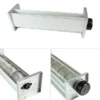 Stainless Steel Tangential Fan, COOLCOM, 12V-24V, 80mm - view 2