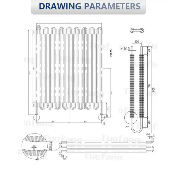 Stainless Steel Tube, Aluminum Alloy, Fin Tube - view 4