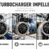 Stainless Steel Turbocharger Impeller - view 6