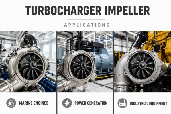 Stainless Steel Turbocharger Impeller - view 6