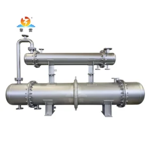 Stainless Steel Water Cooler, Titanium, Tube Heat Exchanger