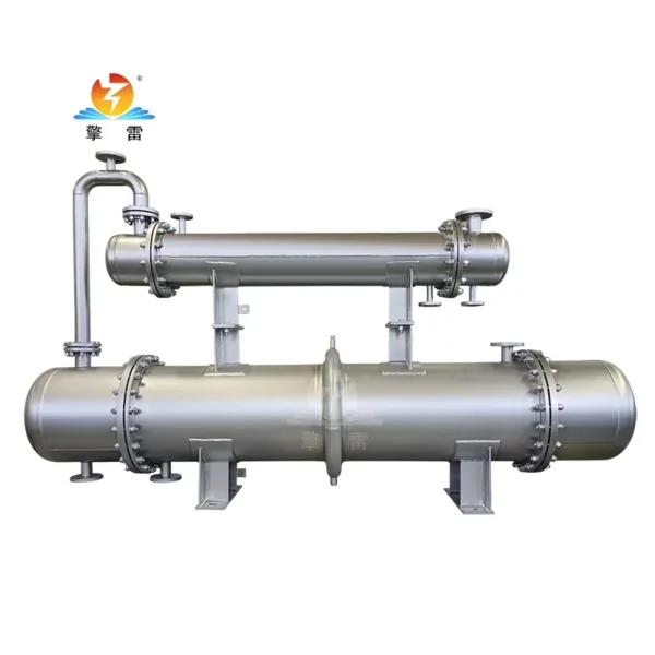 Stainless Steel Water Cooler, Titanium, Tube Heat Exchanger