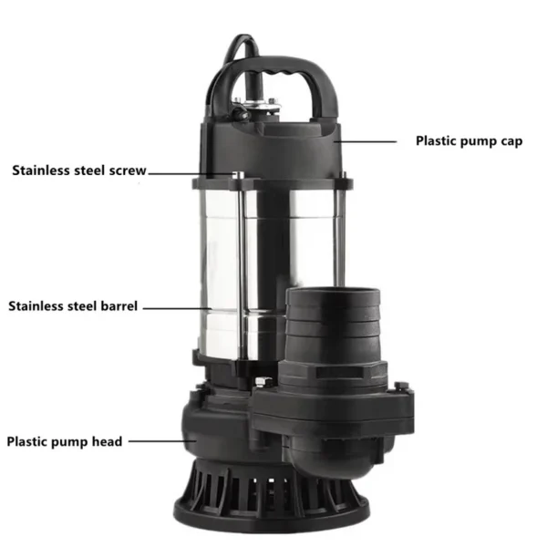 Stainless Steel Water Pump, 3inch, 1HP, Solar, Brushless - view 2