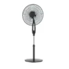 Stand Fan, LED, Electric, ABS