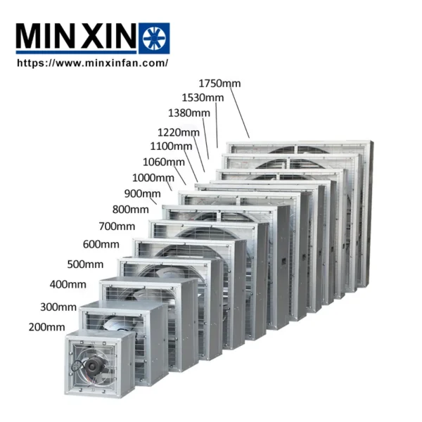 Standard Shutter Exhaust Fan, Stainless, Steel, 100%, Copper