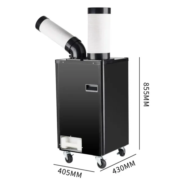 Standing Air Cooler, Portable, 230m3, R410A - view 2
