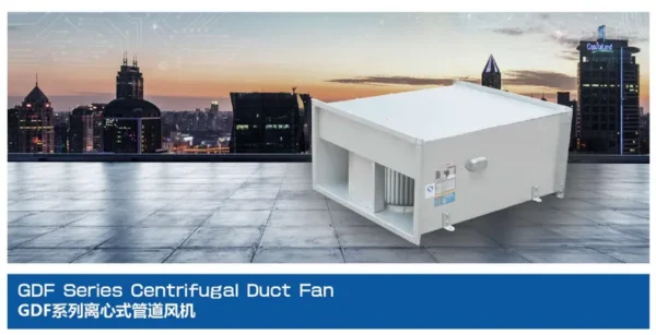 Standing Centrifugal Duct Fan, GDF, Stainless, Steel - view 3