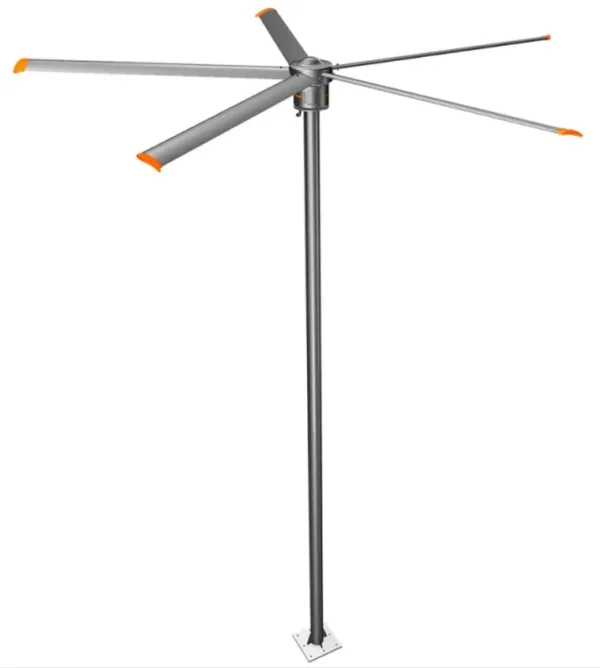 Standing Pole Hvls Fan, RTFANS, IP55, Waterproof, 220V