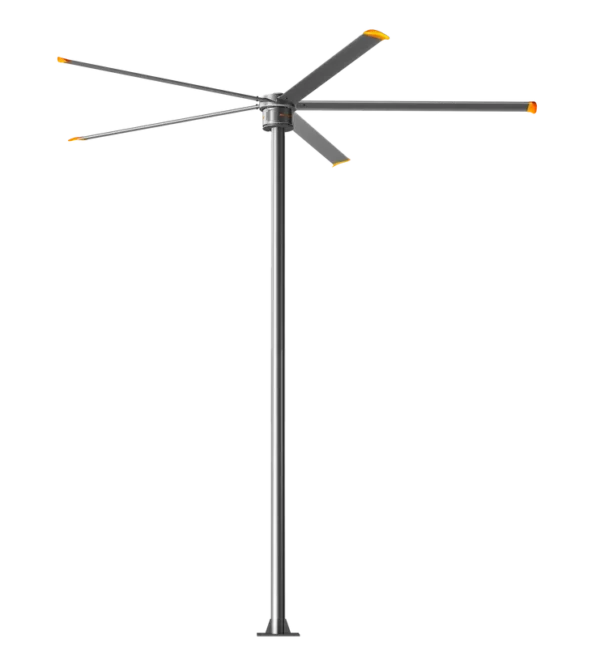 Standing Pole Hvls Fan, RTFANS, IP55, Waterproof, 220V - view 2