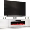 Stands with Electric Fireplace, 110V-240V, 750W - view 2