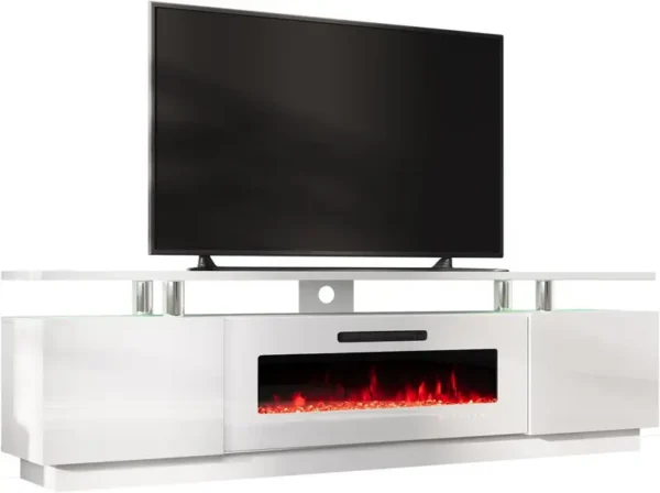 Stands with Electric Fireplace, 110V-240V, 750W - view 2