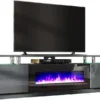 Stands with Electric Fireplace, 110V-240V, 750W - view 3