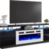 Stands with Electric Fireplace, 110V-240V, 750W - view 4