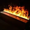 Steam Electric Mist Fireplace, 1200mm, Steel, 3D - view 6