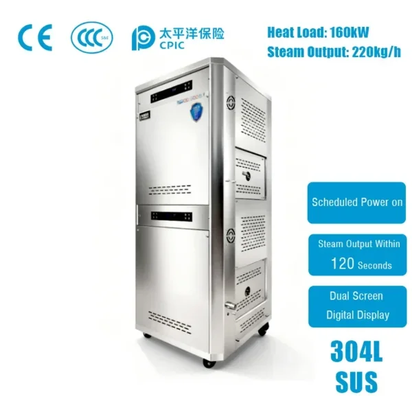 Steam Generator, 160kW, 220kg/h