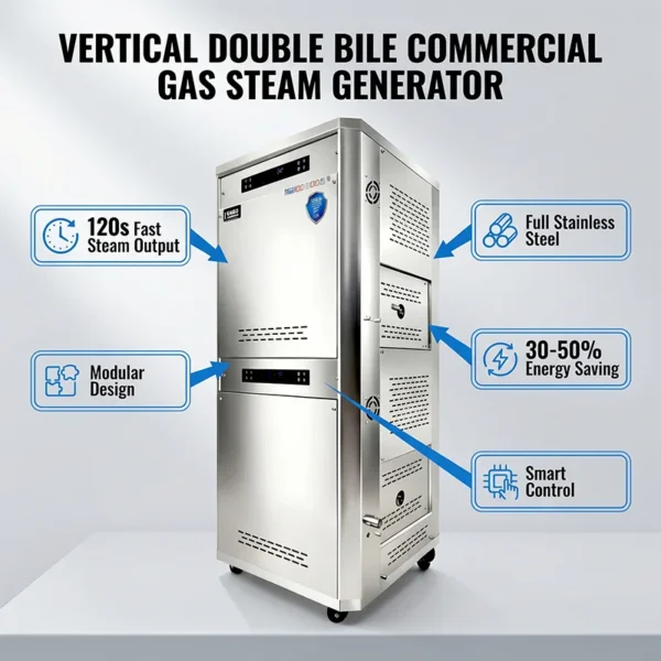 Steam Generator, 160kW, 220kg/h - view 2