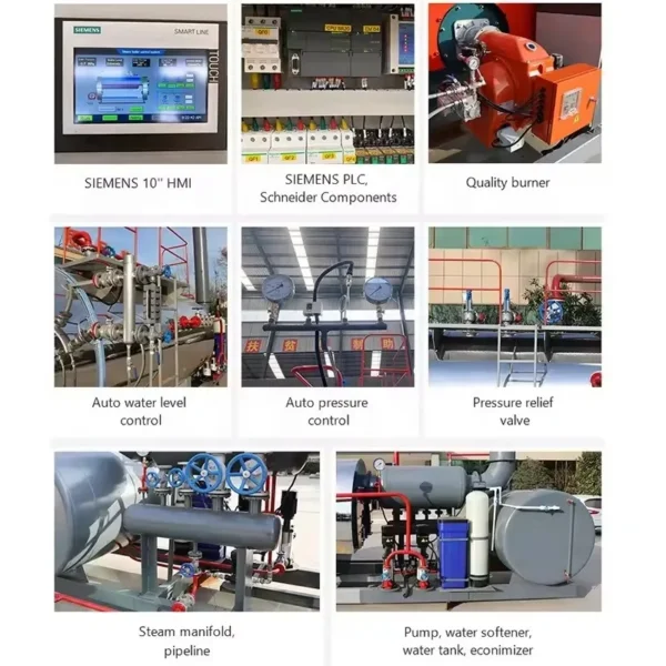 Steam Generator, 2000Kg/Hr, Stainless, Steel - view 3