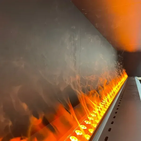 Steam Mist Water Fireplace, 3D, Steel - view 5