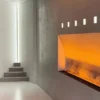 Steam Mist Water Fireplace, 3D, Steel - view 6