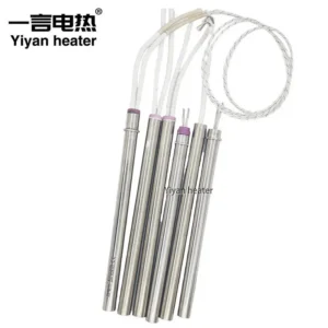 Steel Air Cartridge Heater, Stainless, 3x20mm, 24V, 3KW