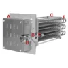 Steel Air Duct Heater, Stainless, PLC - view 3